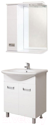 Тумба с умывальником Onika Балтика 60.10 (106040 + Балтика-60)