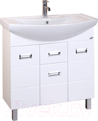 Тумба с умывальником Onika Балтика 80.14 (108023 + Балтика-80) - фото