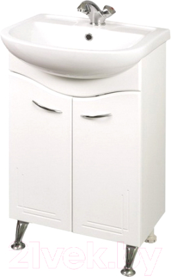 Тумба с умывальником Onika Лада 50.11 (105002 + 1WH110256) - фото