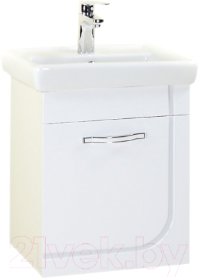 Тумба с умывальником Onika Ирис 50.01 (105018 + 1WH302128) - фото