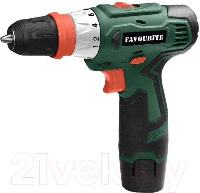 Аккумуляторная дрель-шуруповерт Favourite DC 12MF - фото