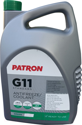 Антифриз Patron G11 Green / PCF4020 - фото