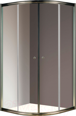 Душевой уголок Cezares GIUBILEO-R-2-90-SCORREVOLE-C-Br - фото