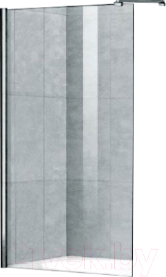 Стеклянная шторка для ванны Cezares Liberta-V-1-80/155-C-Cr - фото