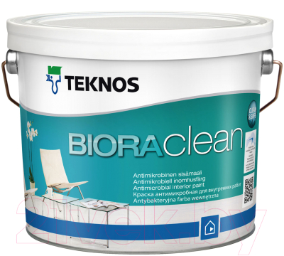 Краска Teknos Biora Сlean Base 3 - фото