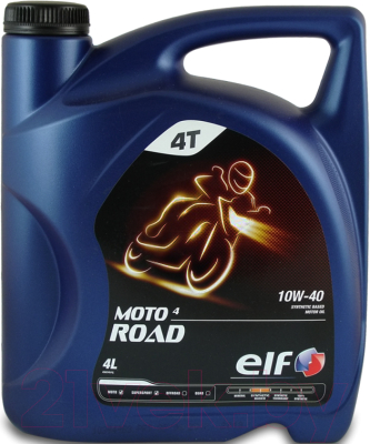Моторное масло Elf Moto 4 Road 10W40 / 194966 - фото
