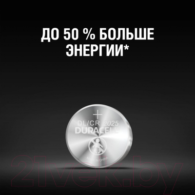 Комплект батареек Duracell Specialty Lithium DL/CR 2025