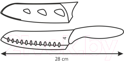 Овощечистка Tescoma Presto Bianko 863116