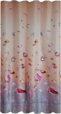 Шторка-занавеска для ванны FORA Морская фантазия PH95 - фото
