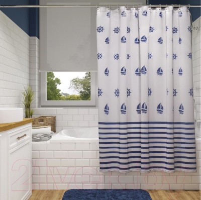 Шторка-занавеска для ванны FORA FOR-RN095