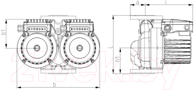 Циркуляционный насос IMP PUMPS GHNDbasic II 40-120 F