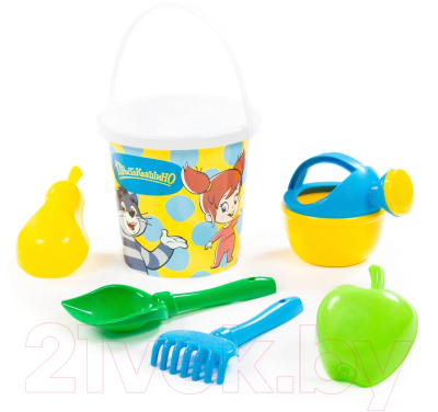 Набор игрушек для песочницы Полесье Простоквашино №5 / 83319