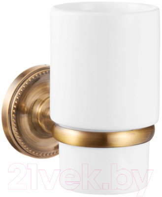 Стакан для зубной щетки и пасты FORA Real FOR-RE044 - фото