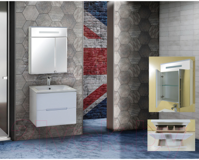 Тумба под умывальник Onika Айленд 60.13 (106114)