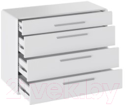 Комод ТриЯ Наоми ТД-208.04.01 (белый глянец)
