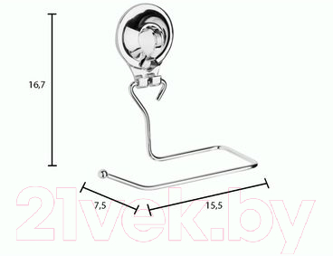 Держатель для туалетной бумаги FORA Triumf T016