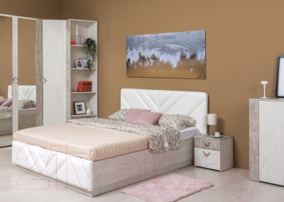 Шкаф Mobi Амели 13.131 (шелковый камень К349 RT)