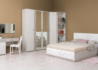 Шкаф Mobi Амели 13.131 (шелковый камень К349 RT)