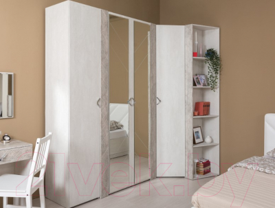 Шкаф Mobi Амели 13.131 (шелковый камень К349 RT)