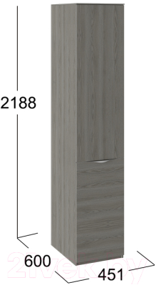 Шкаф-пенал ТриЯ Либерти СМ-297.07.011 (хадсон)