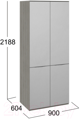 Шкаф ТриЯ Либерти СМ-297.07.022 (хадсон)