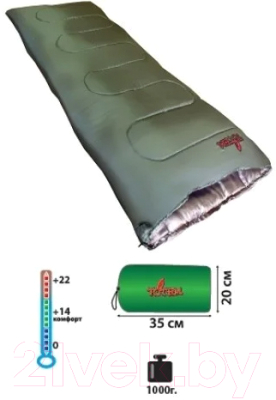 Спальный мешок Totem Woodcock XXL / TTS-002