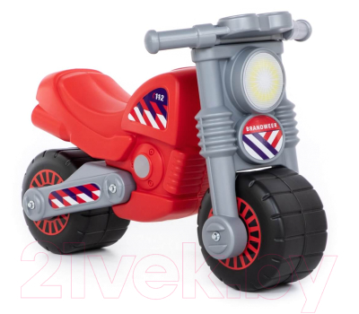 Каталка детская Полесье Моторбайк пожарный / 78650