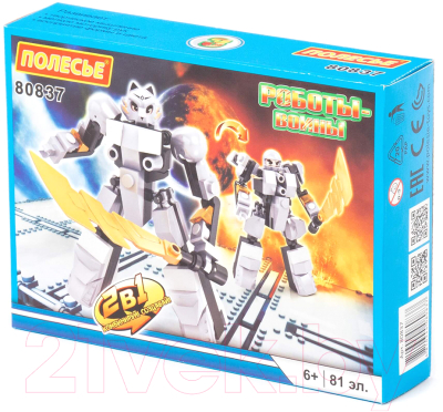 Конструктор Полесье Классик Роботы-воины-1.3 / 80837 - фото