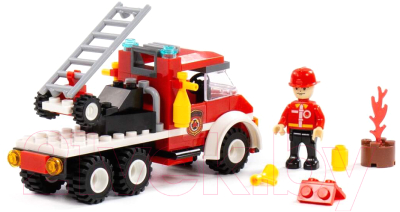 Конструктор Полесье Классик Пожарная служба-1.5 / 80912
