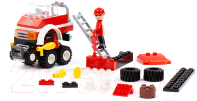 Конструктор Полесье Классик Пожарная служба-1.5 / 80912