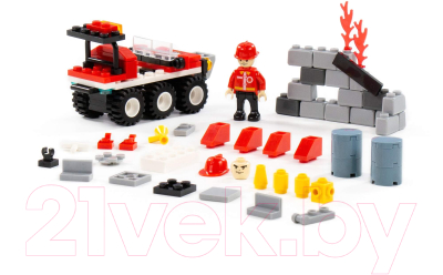 Конструктор Полесье Классик Пожарная служба-1.7 / 80936