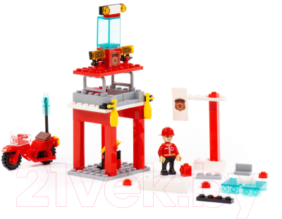 Конструктор Полесье Классик Пожарная служба-1.8 / 80943