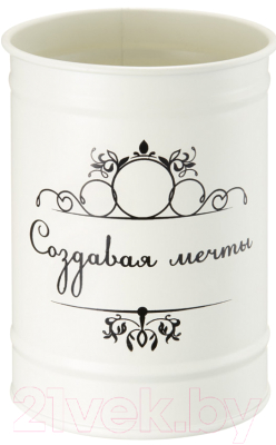 Стакан для зубной щетки и пасты FORA Создавая мечты FOR-DA044BG - фото