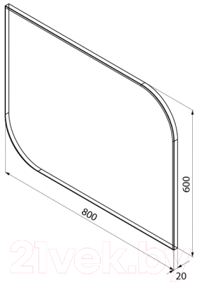 Зеркало IDDIS Calipso CAL8000i98