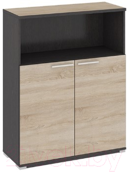 Тумба ТриЯ Успех-2 ПМ-184.14 (венге цаво/дуб сонома) - фото