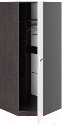 Шкаф ТриЯ Фьюжн ТД-260.07.03 (белый глянец/венге линум)