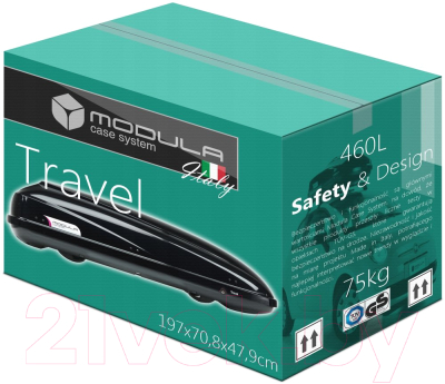 Автобокс Modula Travel Easy 460