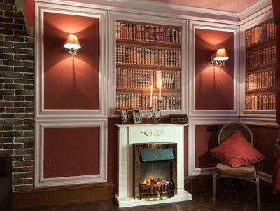 Портал для камина Смолком Lumsden STD-ASP (махагон коричневый антик)