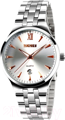 Часы наручные мужские Skmei 9071 (розовое золото) - фото