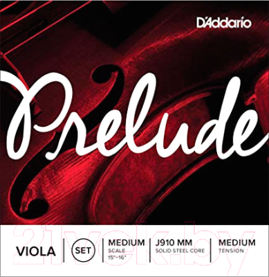 Струны для смычковых D'Addario J910-MM Prelude - фото