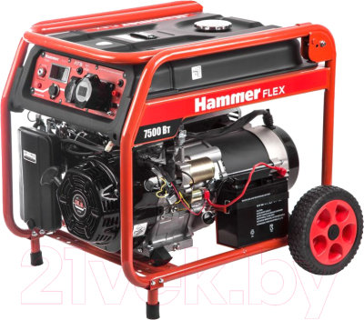 Бензиновый генератор Hammer Flex GN8000ATS - фото