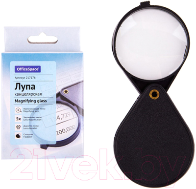 Лупа ручная OfficeSpace MGF60 6358/217176
