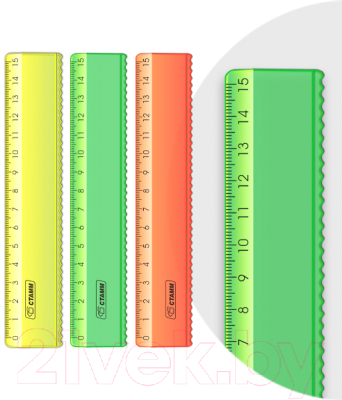 Линейка Стамм Neon Cristal / ЛН174