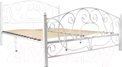 Двуспальная кровать Князев Мебель Виктория ВЯ.160.190.Б - фото
