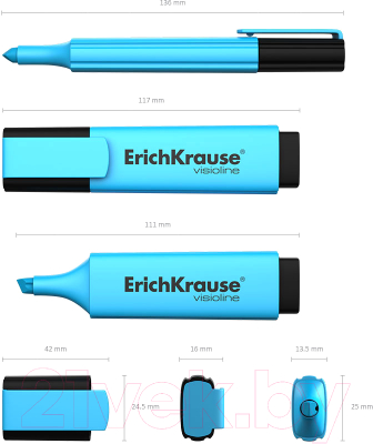 Текстовыделитель Erich Krause Visioline V-20 / 30944