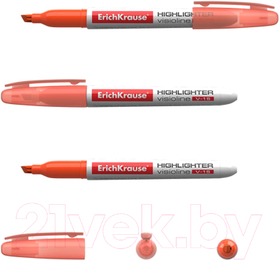 Текстовыделитель Erich Krause Visioline V-15 / 30968