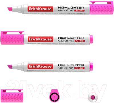 Текстовыделитель Erich Krause Visioline V-40 / 30976