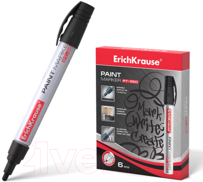 Маркер строительный Erich Krause PT-350 / 37292