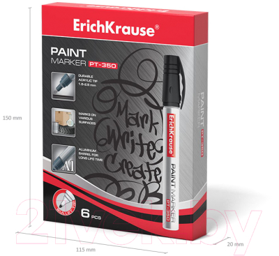 Маркер строительный Erich Krause PT-350 / 37292