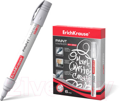 Маркер строительный Erich Krause PT-350 / 37293